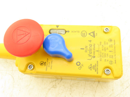 Allen Bradley 440E-L13175 C Lifeline 4 Guardmaster Cable Pull Safety Stop Switch