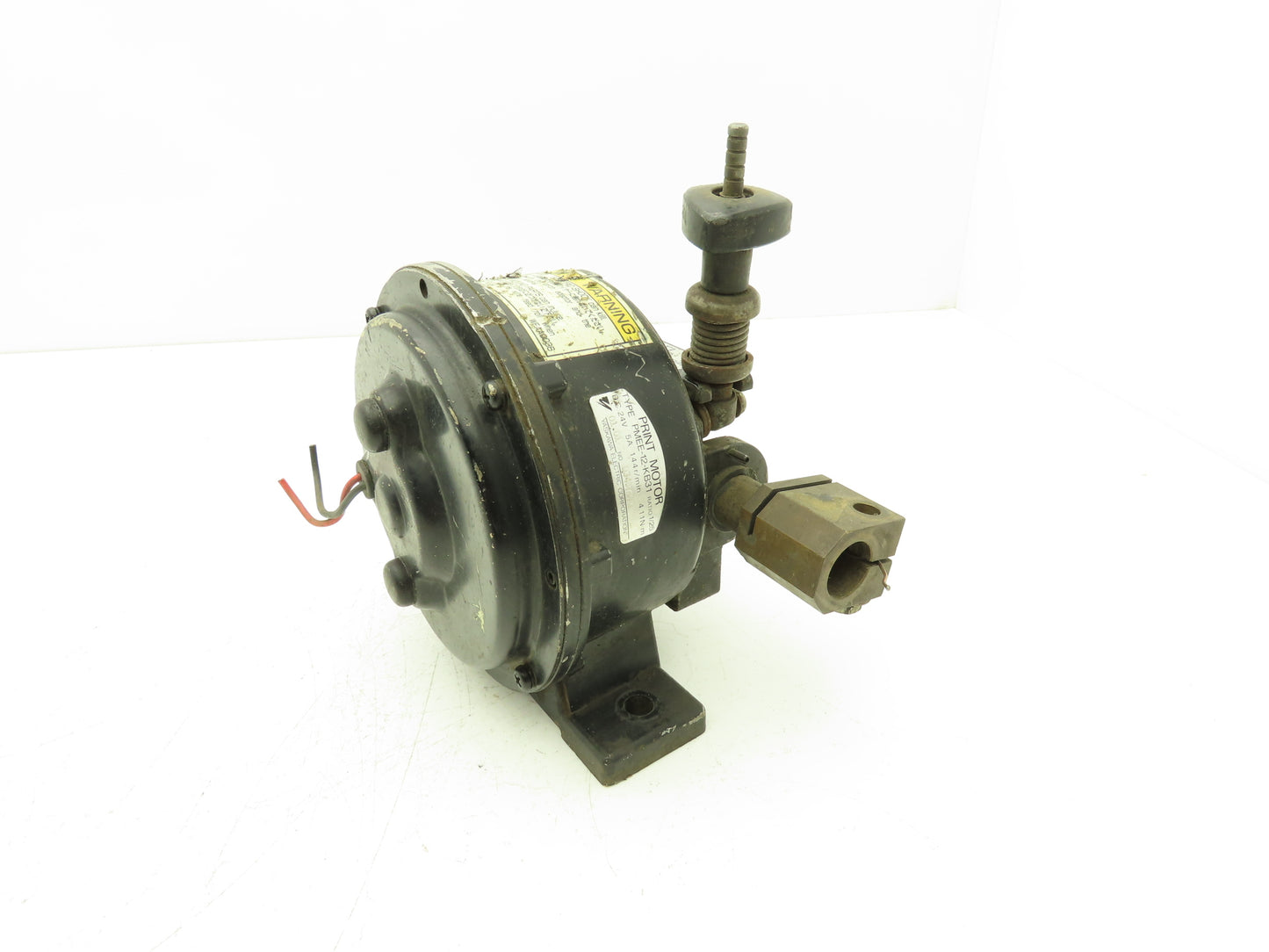Yaskawa Electric PMEE-12-KB31 Welder Wire Motor Feeder 24V Size 1.2 Roller