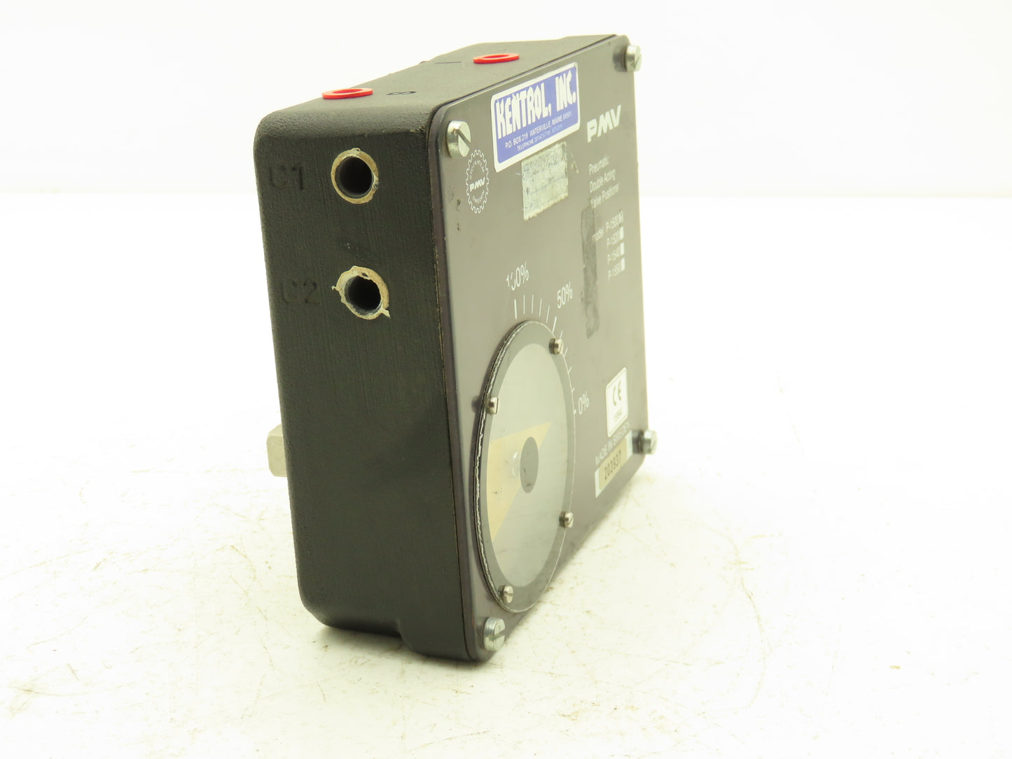PMV P-1500 Pneumatic Valve Positioner Double Acting 1/2"Sq Drive