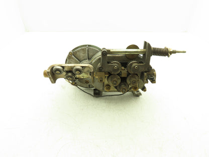 Yaskawa PMEE-12CBB Welder Wire Motor Feeder 24VDC 3/64 Rollers Missing Handle