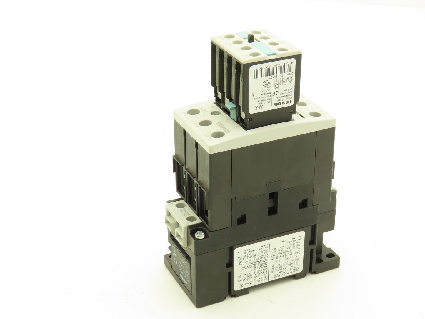 Siemens 3RT1926-1BC00 3RT1035-1AK64 Motor Starter Contactor 40HP 600V 3PH