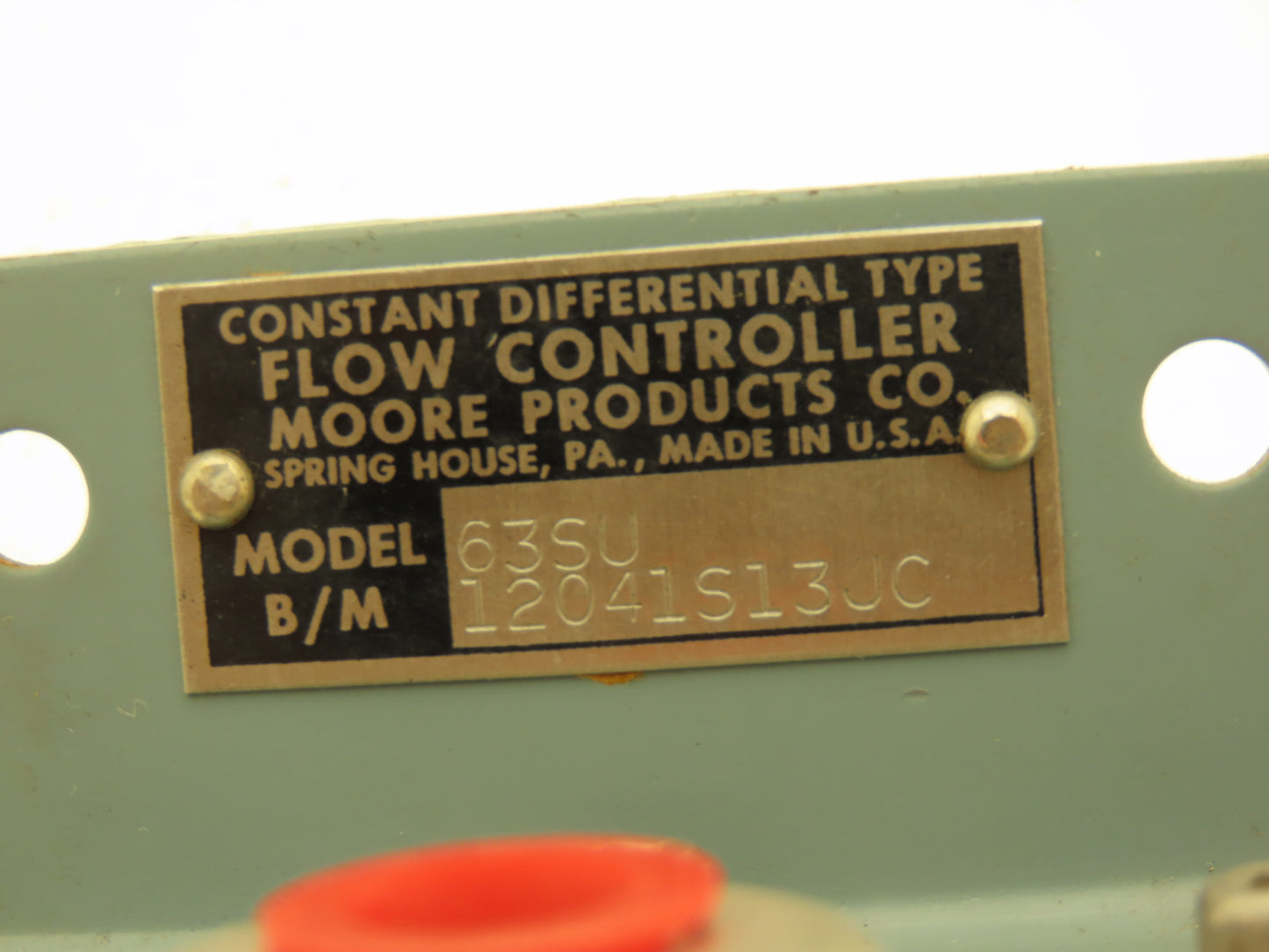 Moore 63SU Differential Flow Controller 1/4" NPT