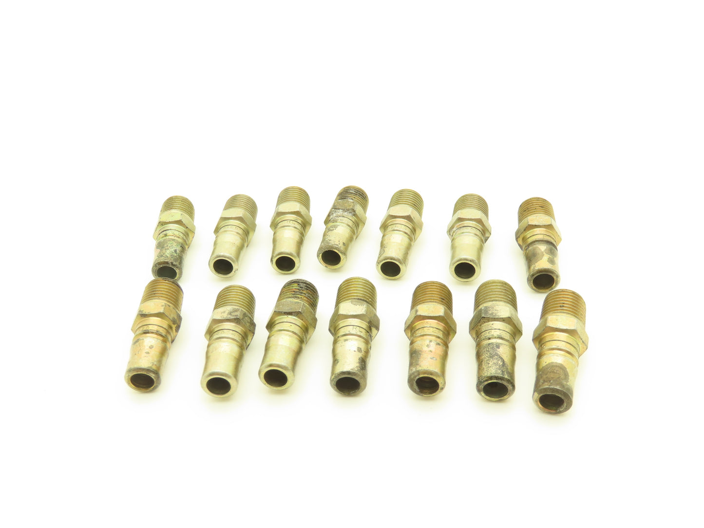 Hanson 2-L15 Pneumatic Quick Coupler 1/4" Body x 1/4"  Male NPT Lot of 14