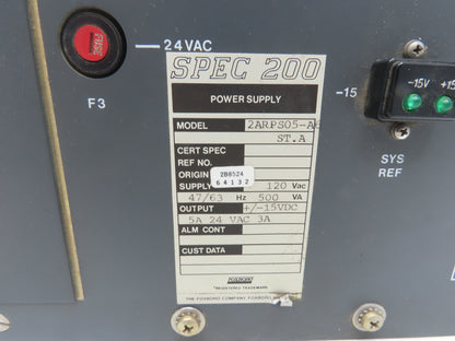 Foxboro 2ARPS05-A6 Spec 200 Power Supply 15VDC/24VAC 500VA *Repaired*