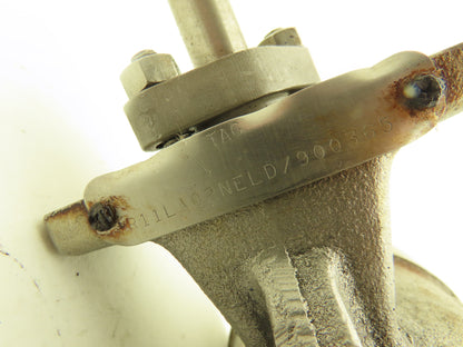 Neles R11LA02CJJL Segment Valve R-Series V-Port 2" Stainless 400 PSI 15mm Stem