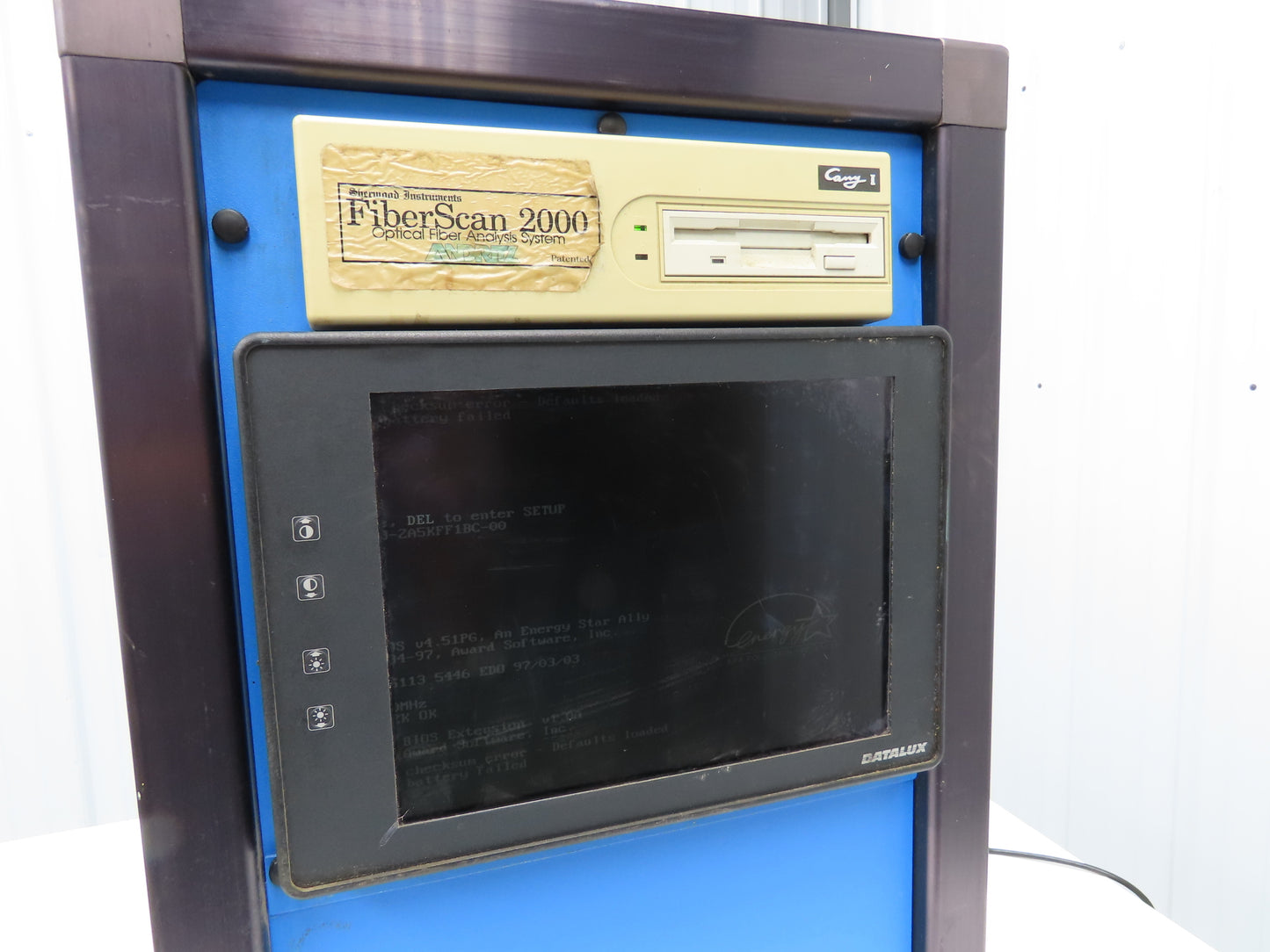 Andritz Inc Fiberscan 2000 HMI Optical Fiber Analysis System Assembly 120VAC