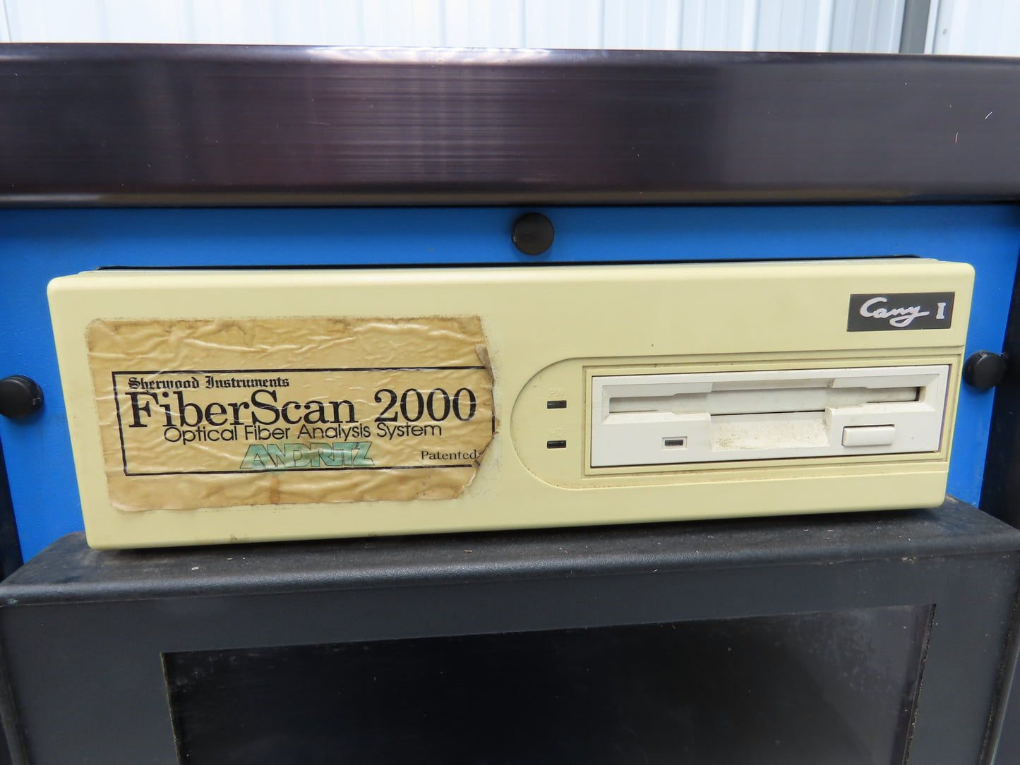 Andritz Inc Fiberscan 2000 HMI Optical Fiber Analysis System Assembly 120VAC