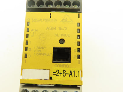 Leuze Electronic ASM1E/2 Safety Monitor 24VDC