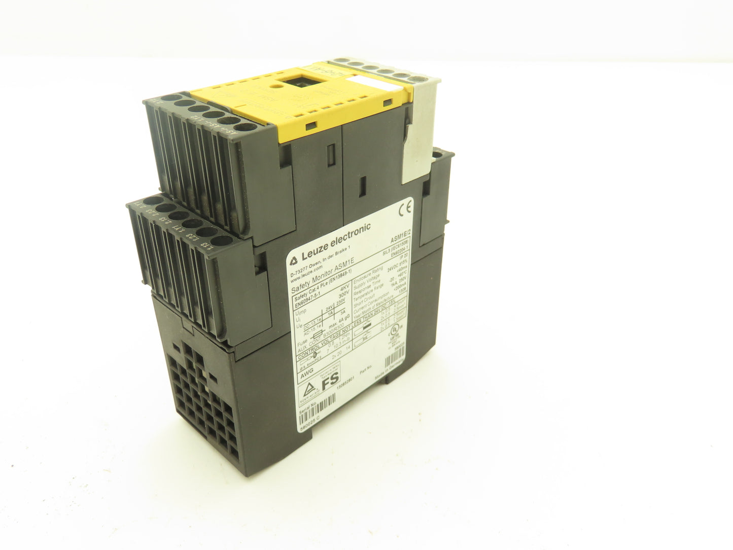 Leuze Electronic ASM1E/2 Safety Monitor 24VDC