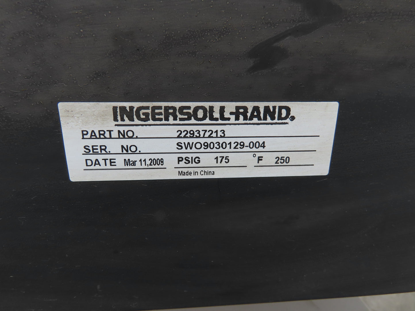 Ingersoll Rand 22937213 Air Compressor Aftercooler Oil Radiator Heat Exchanger
