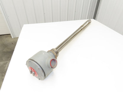 CBLR737C13 Immersion Tube Heater Element 38" 6000W 480V 3PH 2.5" NPT