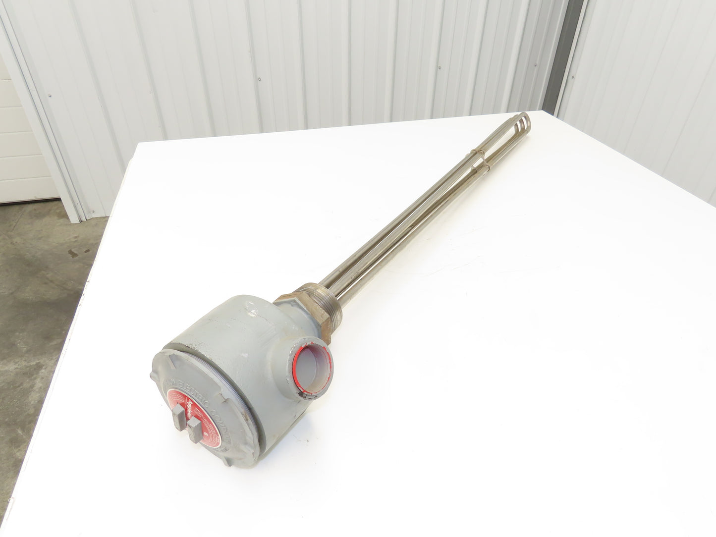 CBLR737C13 Immersion Tube Heater Element 38" 6000W 480V 3PH 2.5" NPT