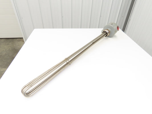 CBLR737C13 Immersion Tube Heater Element 38" 6000W 480V 3PH 2.5" NPT