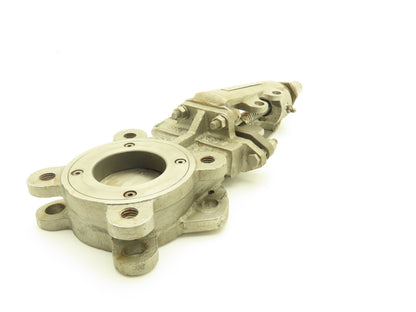 FNW 2000BT Stainless Knife Gate Valve V-Port Rising Stem Metal Seat 3"