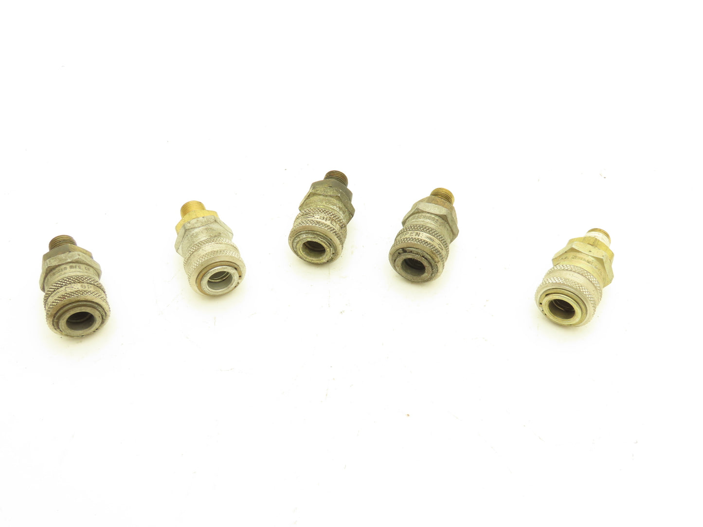 Hanson 2-RL Quick Disconnect Coupling Series 2 W Male 1/4" NPT Lot of 5