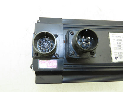 Yaskawa USAGED-09A22K AC Servo Motor 0.85kW 3PH 1500 RPM Encoder UTOPH-81AWF