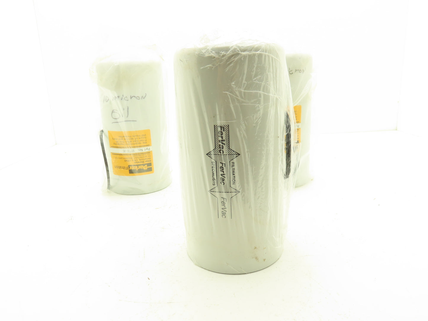 Parker Filtration 927736 10C Hydraulic Spin-On Oil Filter 10 Micron  Lot of 3