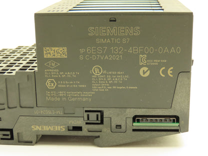 Siemens 6ES7 132-4BF00-0AA0 SIMATIC 8PT Digital Output W/Terminal 24VDC Lot Of 6