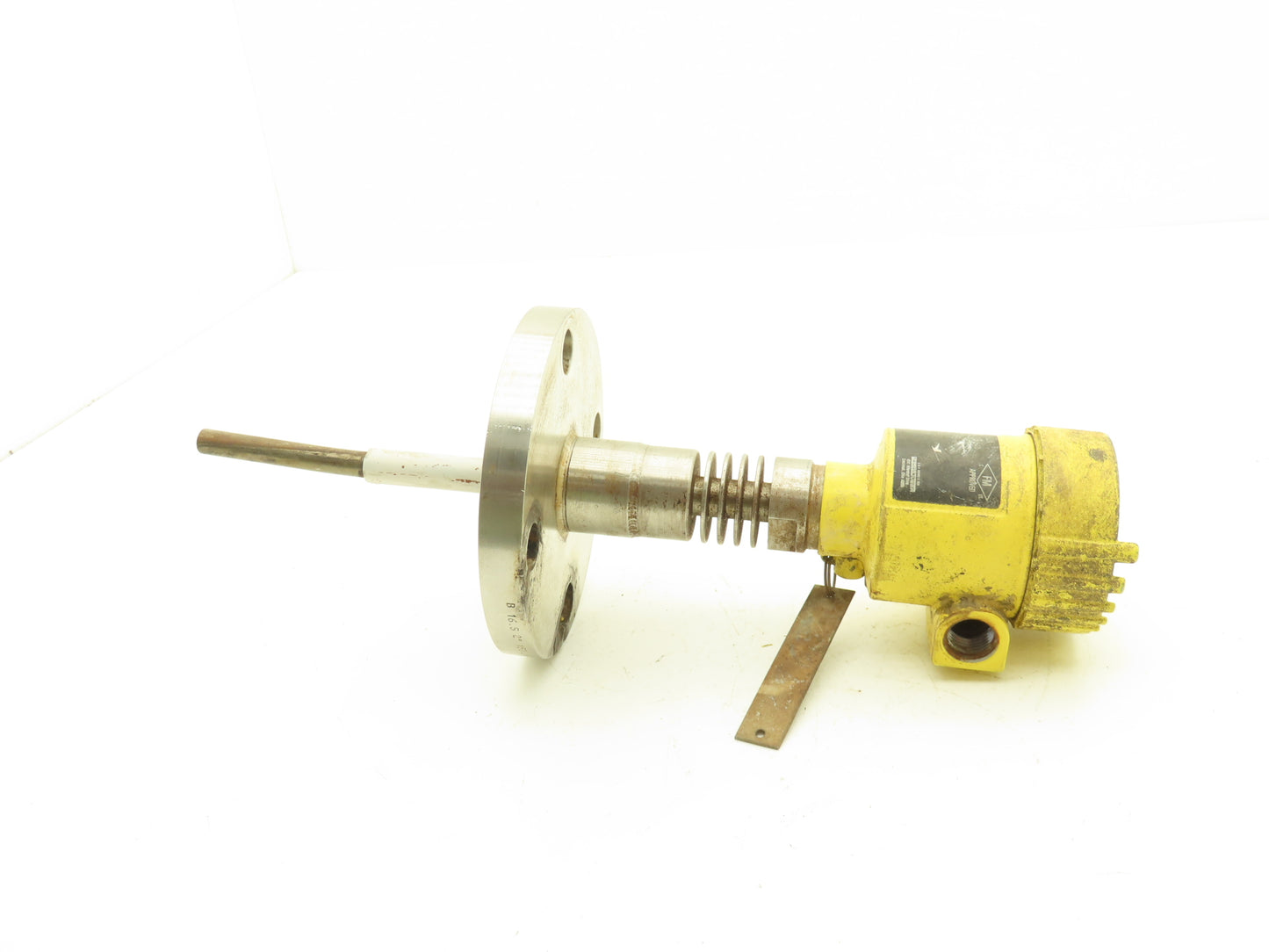 Vega Cap 62UX BHARANX6 Capacitive Indicator Probe 2" Flange Slight Bend In Probe