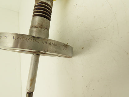 Vega Cap 62UX BHARANX6 Capacitive Indicator Probe 2" Flange Slight Bend In Probe