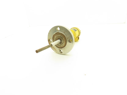 Vega Cap 62UX BHARANX6 Capacitive Indicator Probe 2" Flange Slight Bend In Probe