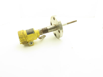 Vega Cap 62UX BHARANX6 Capacitive Indicator Probe 2" Flange Slight Bend In Probe