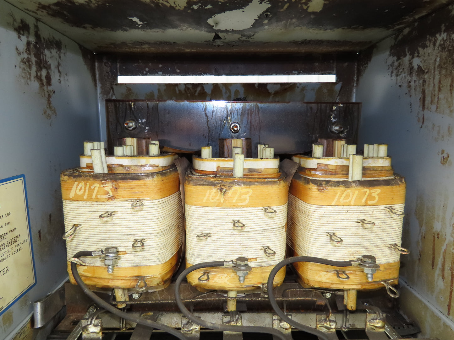 Hevi-Duty T2H15S Stepdown Power Transformer 15kva 3Ph HV 480V LV 208Y/120V