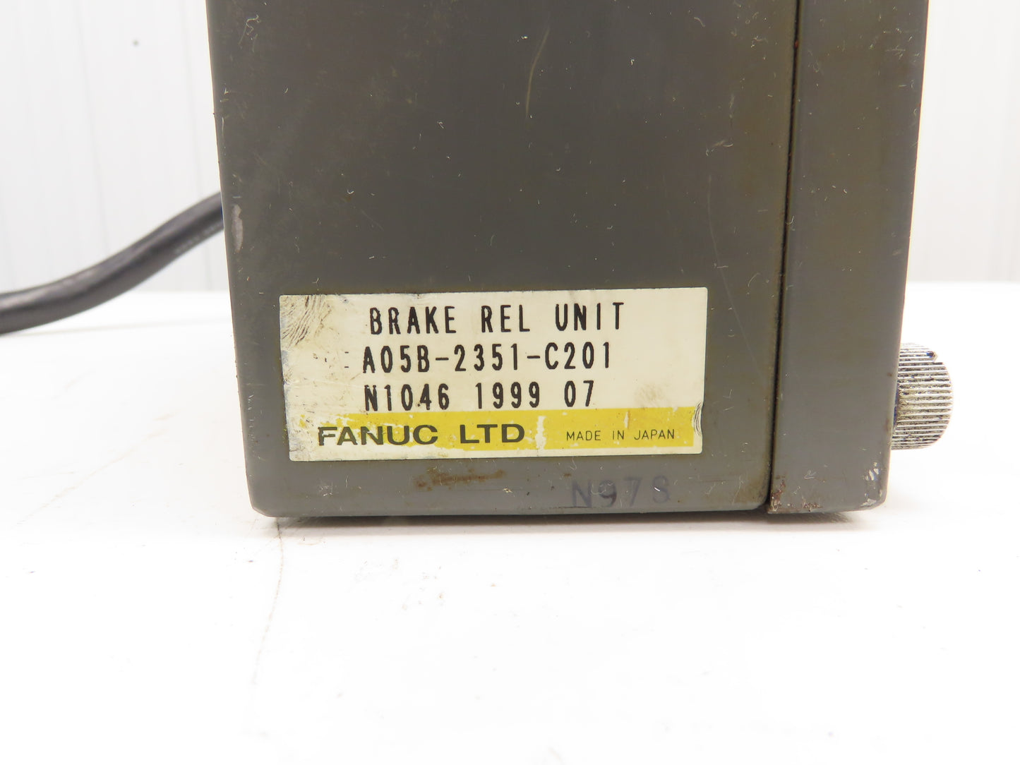 Fanuc A05B-2351-C201 Robot Control Brake Release Unit