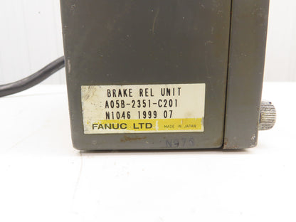 Fanuc A05B-2351-C201 Robot Control Brake Release Unit
