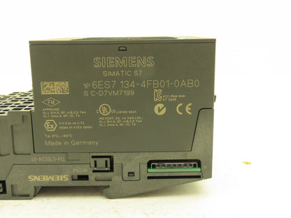 Siemens 6ES7 134-4FB01-0AB0 SIMATIC 2PT Analog Input W/Terminal 24VDC Lot Of 5