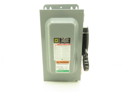 Square D H362AWK Fusible Safety Disconnect Switch 60A 600V 3 Pole