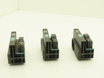 Siemens 6ES7 151-1AA05-0AB0 SIMATIC S7 ET200S Interface Module 24VDC Lot Of 3