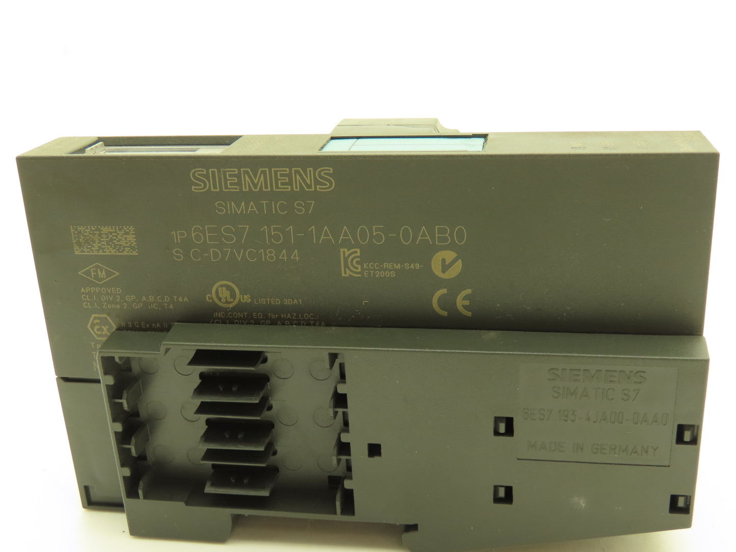 Siemens 6ES7 151-1AA05-0AB0 SIMATIC S7 ET200S Interface Module 24VDC Lot Of 3