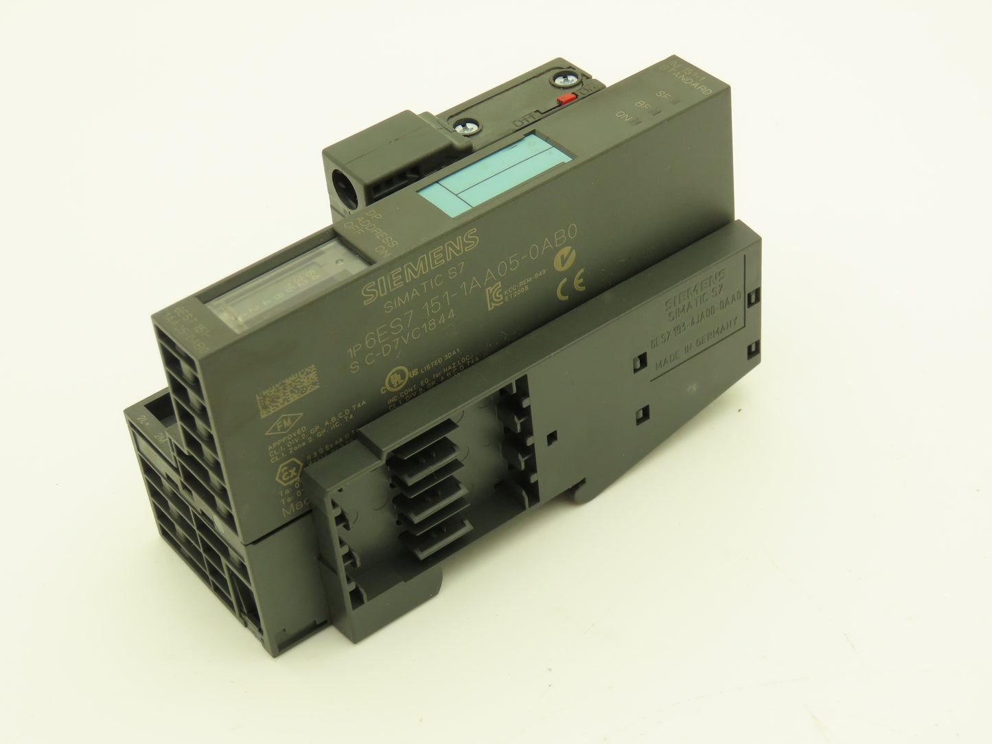 Siemens 6ES7 151-1AA05-0AB0 SIMATIC S7 ET200S Interface Module 24VDC Lot Of 3