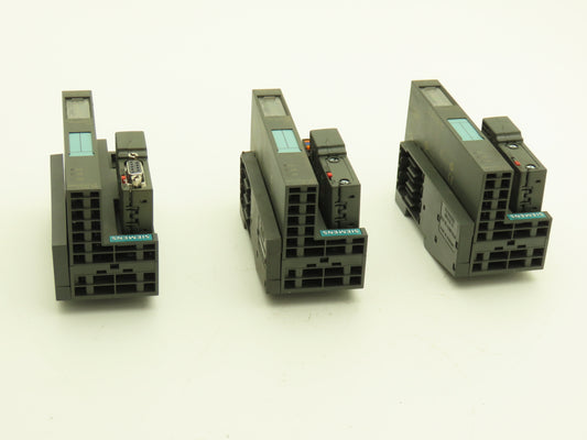 Siemens 6ES7 151-1AA05-0AB0 SIMATIC S7 ET200S Interface Module 24VDC Lot Of 3