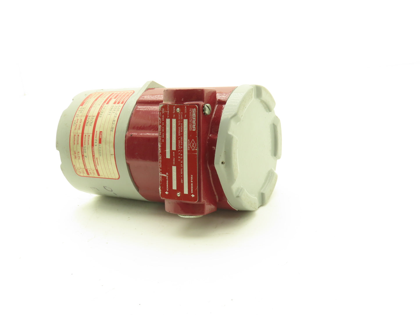 Sierra 220-F9-E2-MT Volumetric Vortex Flow Meter Steam 12-36 VDC