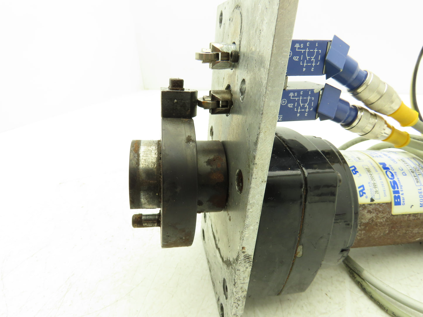 Bison 507-01-123H CNC DC Gearmotor 1/20Hp 90VDC 49:1 Ratio 37RPM Inline Assembly