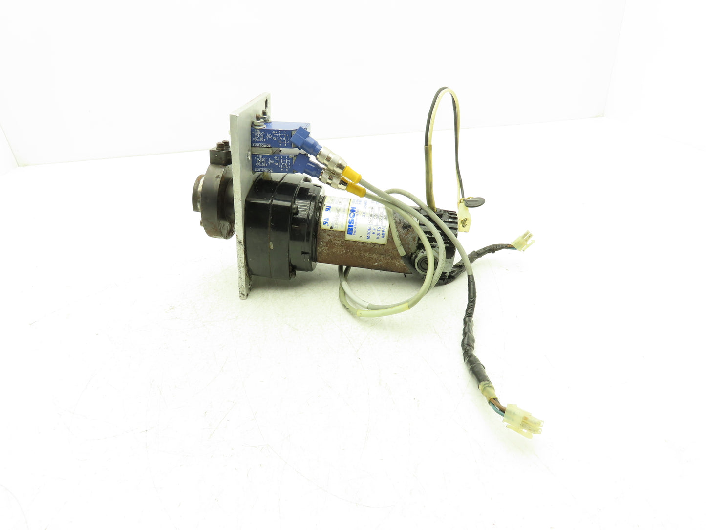 Bison 507-01-123H CNC DC Gearmotor 1/20Hp 90VDC 49:1 Ratio 37RPM Inline Assembly
