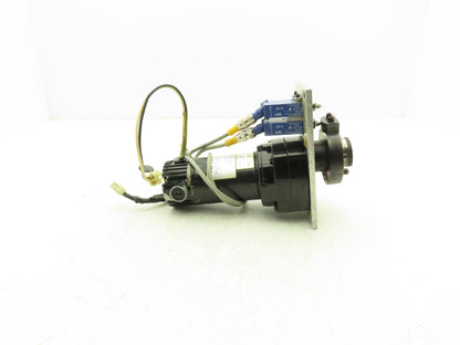 Bison 507-01-123H CNC DC Gearmotor 1/20Hp 90VDC 49:1 Ratio 37RPM Inline Assembly
