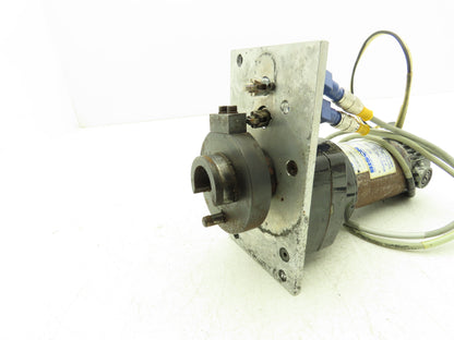 Bison 507-01-123H CNC DC Gearmotor 1/20Hp 90VDC 49:1 Ratio 37RPM Inline Assembly