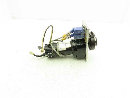 Bison 507-01-123H CNC DC Gearmotor 1/20Hp 90VDC 49:1 Ratio 37RPM Inline Assembly
