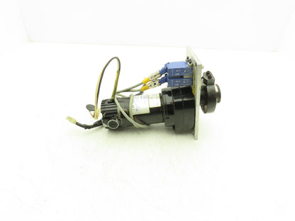 Bison 507-01-123H CNC DC Gearmotor 1/20Hp 90VDC 49:1 Ratio 37RPM Inline Assembly