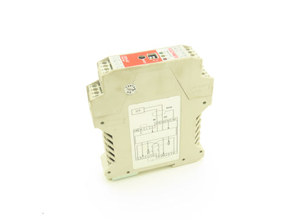 Euchner CES-AZ-AES-01B Evaluation Unit Safety Relay 2 Output 24VDC Din Mount