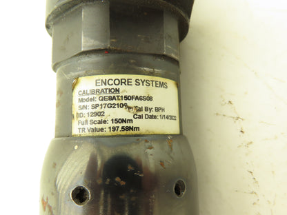 Ingersoll Rand QE8AT150FA6S08 Electric Nutrunner 1/2" Angle Drive 150Nm 510rpm