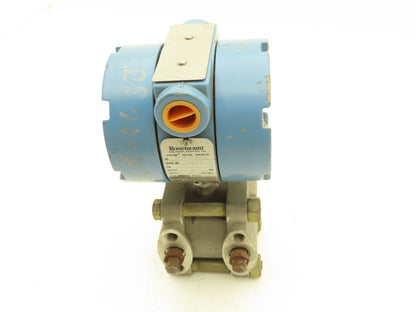 Rosemount DP6E22T0427MB Electronic Pressure Transmitter 45VDC 1/4" NPT 0-17psi