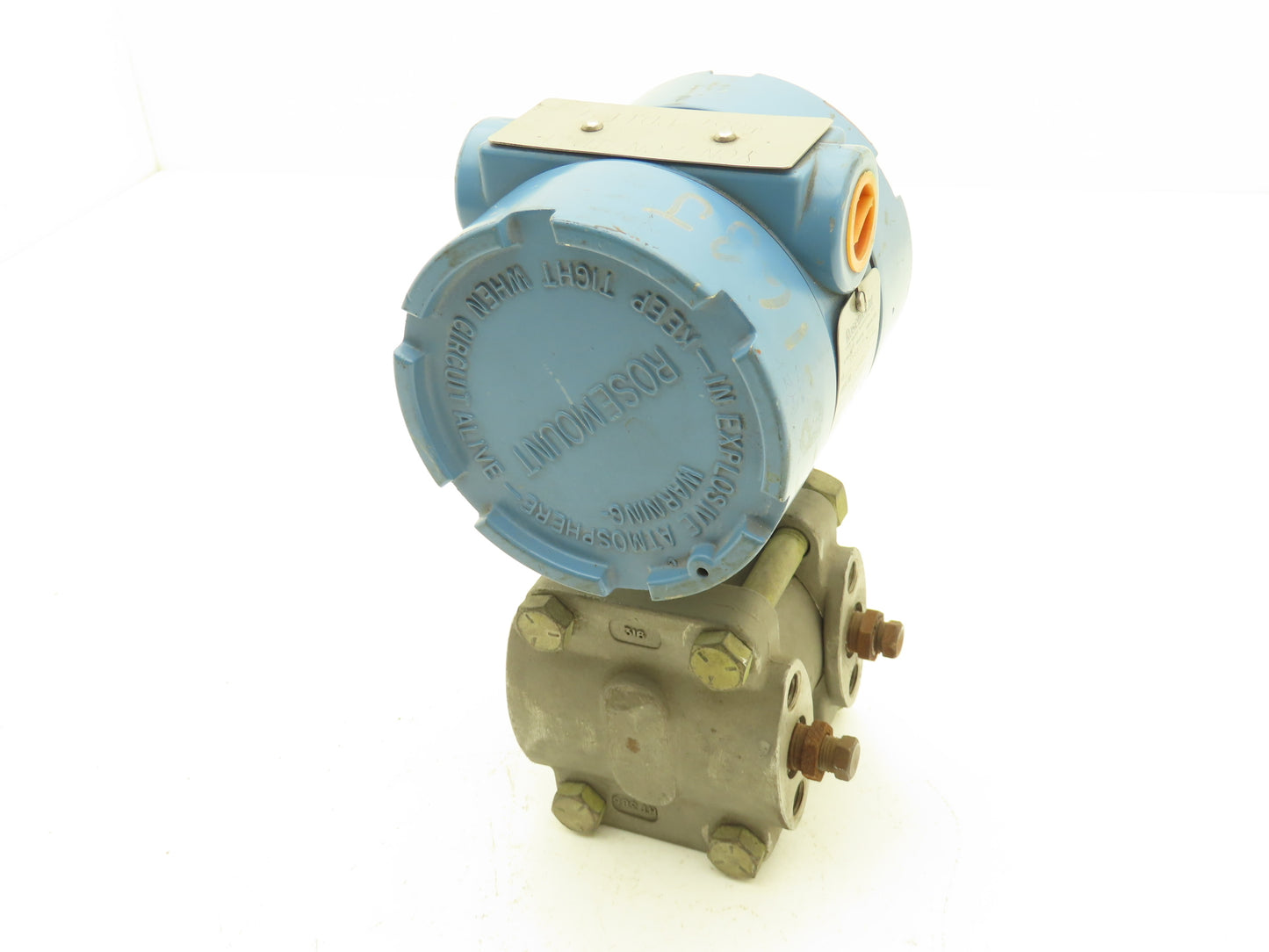 Rosemount DP6E22T0427MB Electronic Pressure Transmitter 45VDC 1/4" NPT 0-17psi