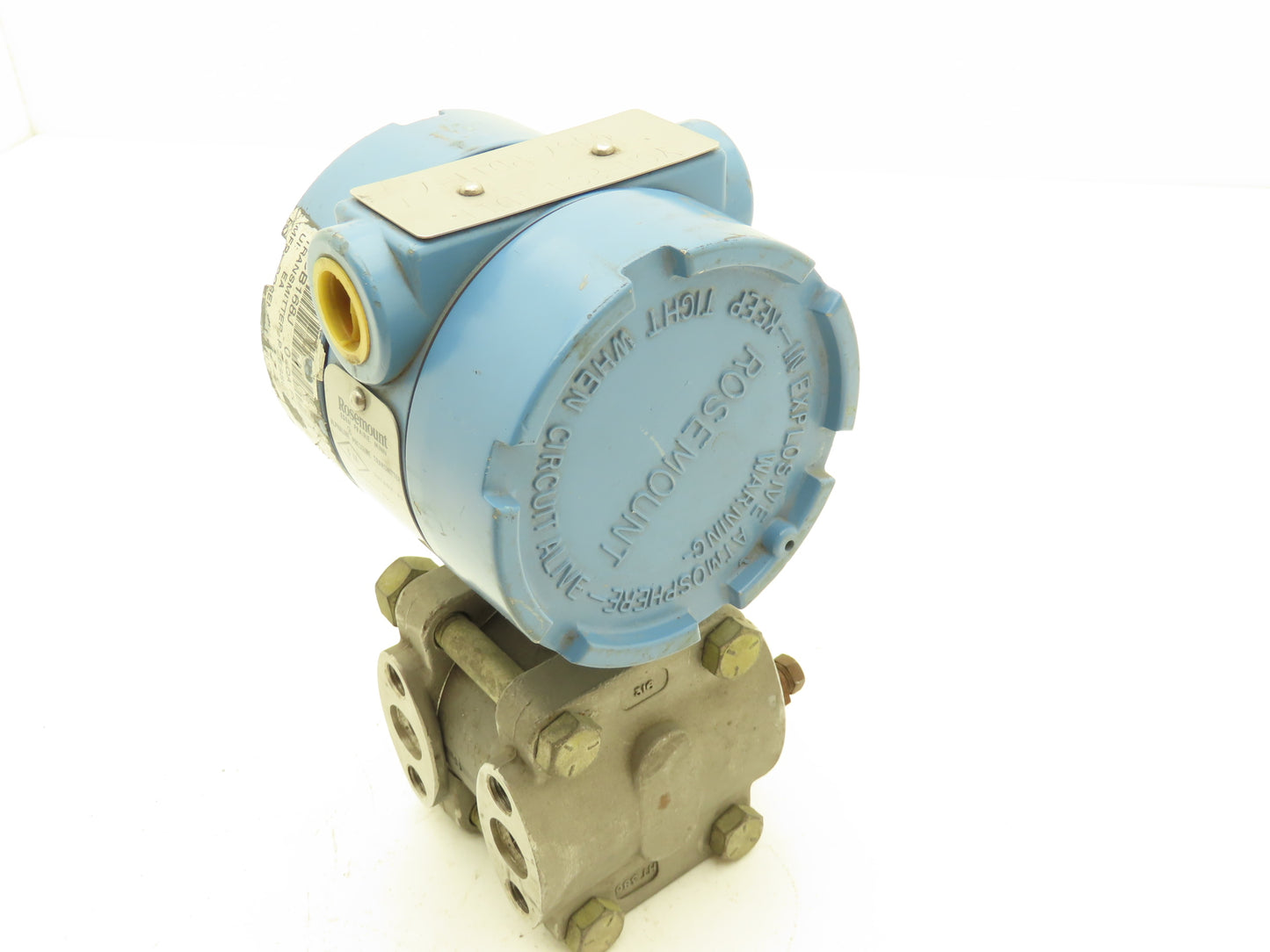 Rosemount DP6E22T0427MB Electronic Pressure Transmitter 45VDC 1/4" NPT 0-17psi