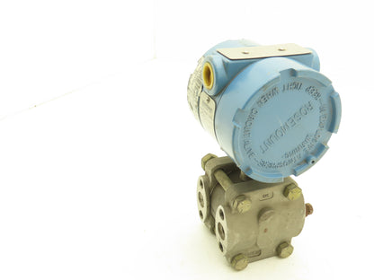 Rosemount DP6E22T0427MB Electronic Pressure Transmitter 45VDC 1/4" NPT 0-17psi