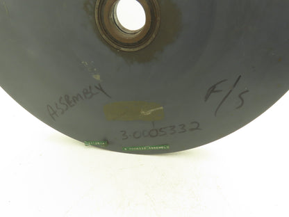 Round Belt Pulley Poly Plastic Sheave 55mm Bore 2"W 23-1/4"OD