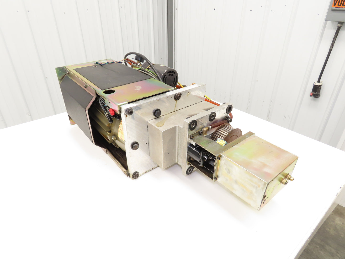 Hass VF-2 CNC Machining Spindle Motor 30Hp 8100 RPM Gear Reducer Belt Driven